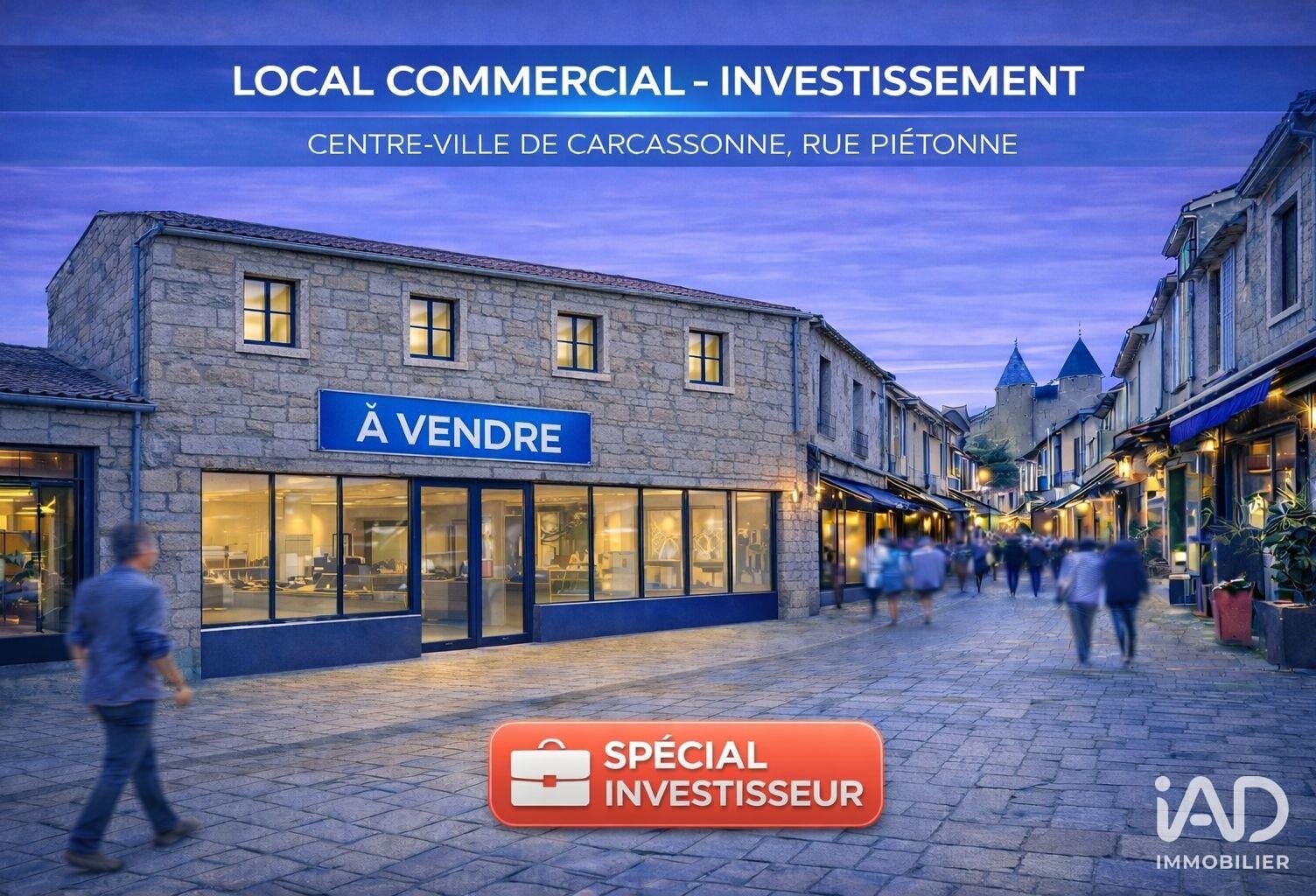 Vente Murs commerciaux 176 m&sup2; — photo 1