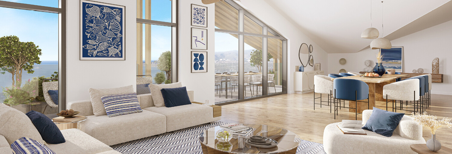 Appartement neuf T2, T3, T4 Pièce 40 à 75 m² à vendre à La Ciotat (13600)