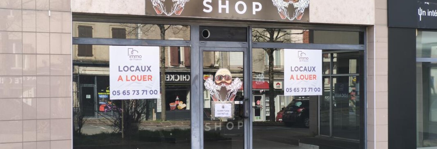 Commerce  70 m² à louer à Rodez (12000)