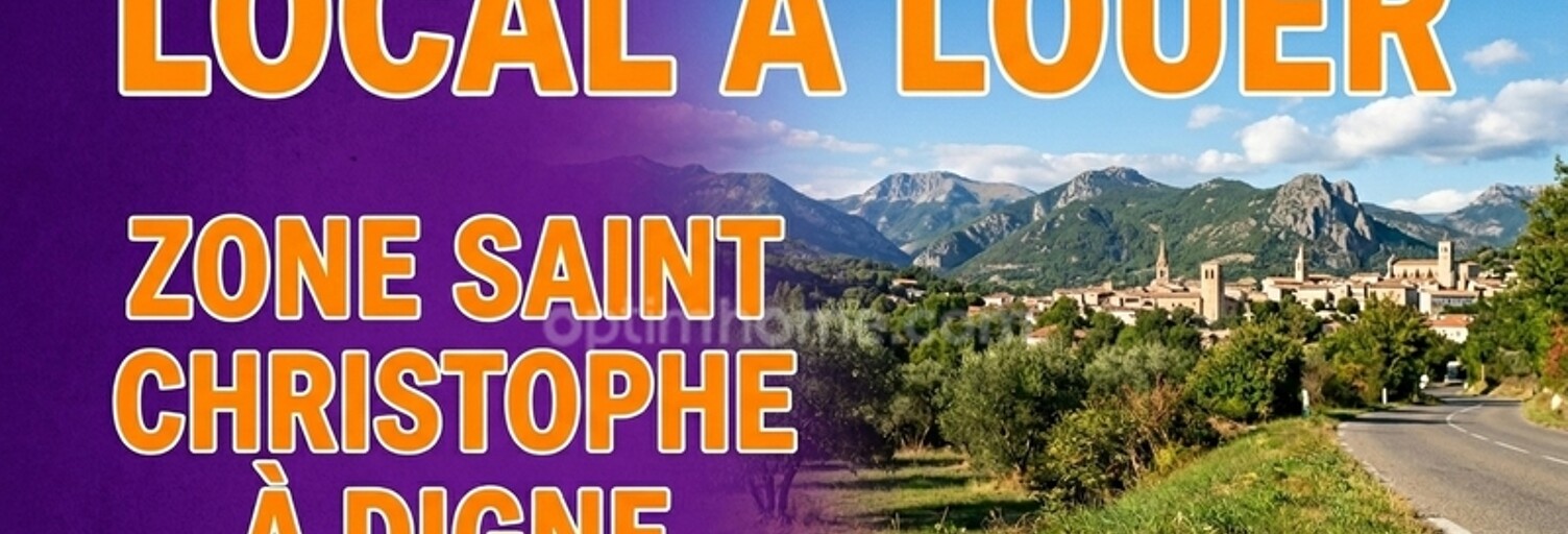 Local industriel 3 Pièces 480 m² à louer à Digne-les-Bains (04000)