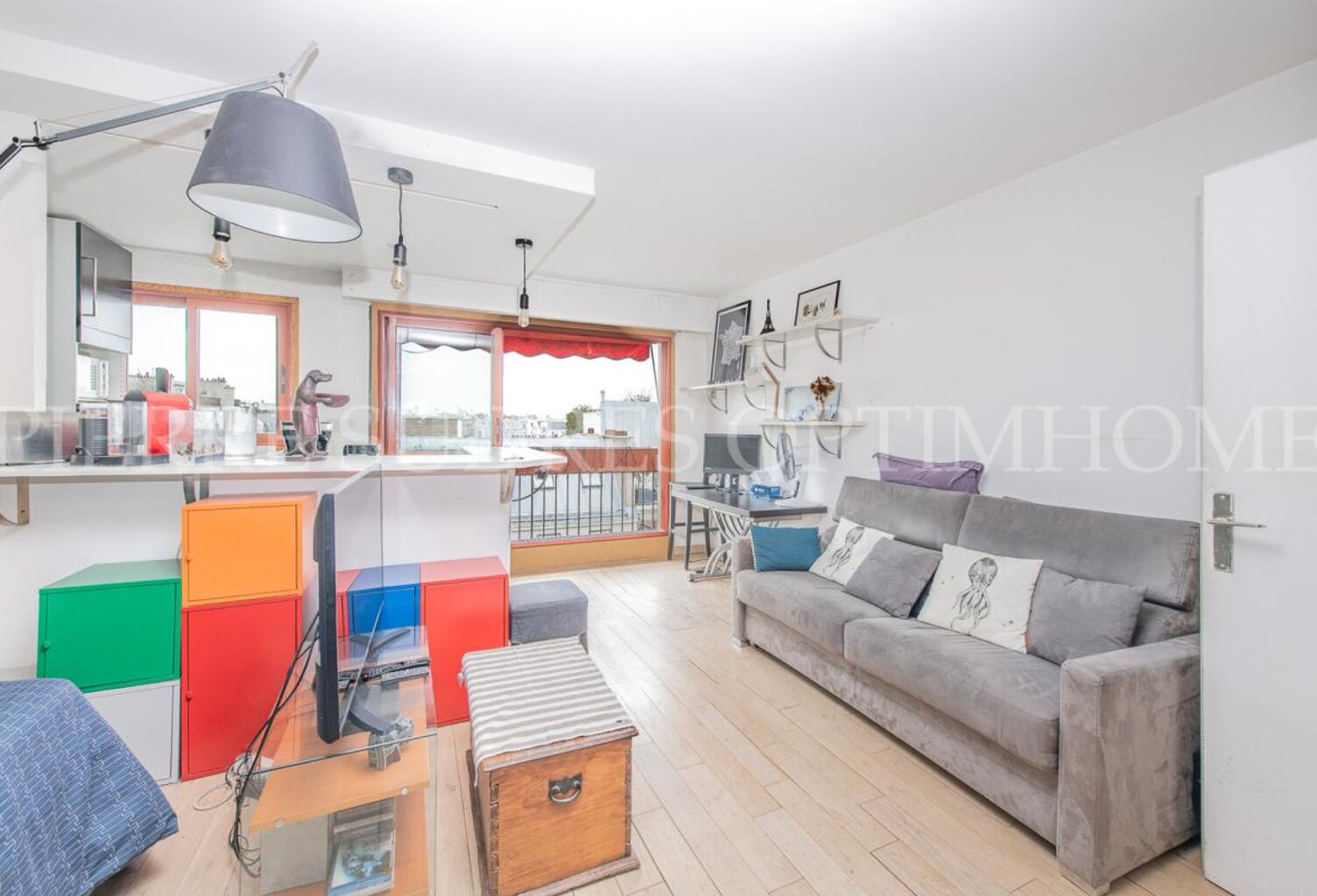 Paris 11, Studio de 29 m² en étage élevé — photo 1