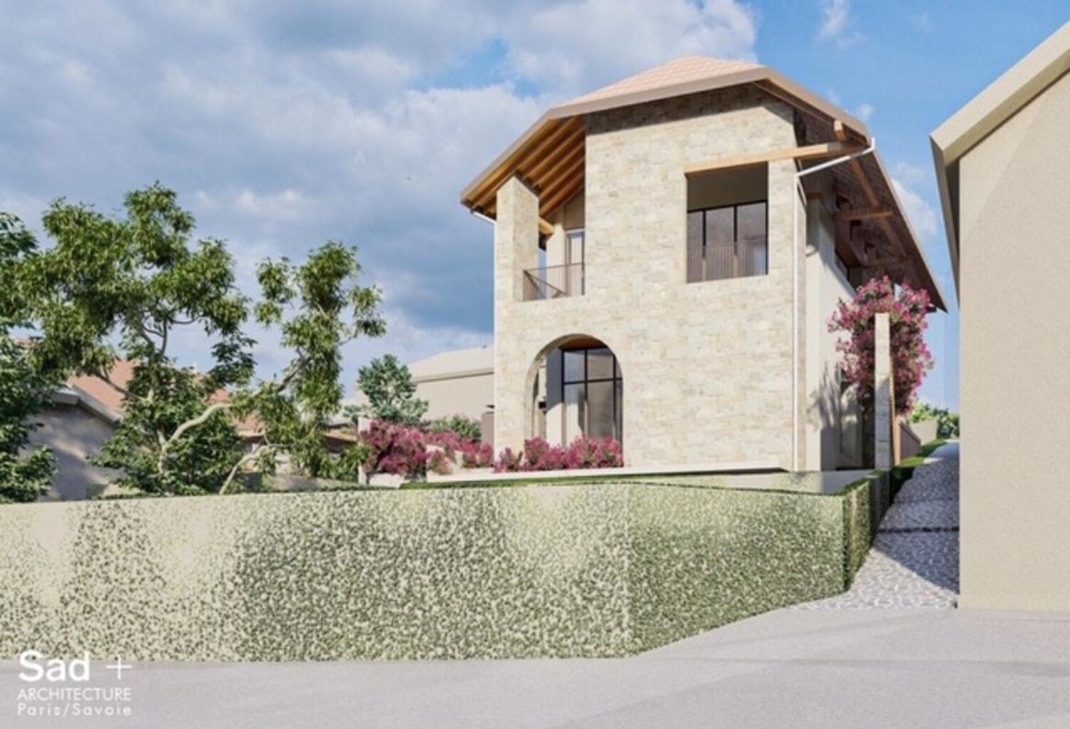 Tresserve face au lac du Bourget maison de caractère 6 pièces 150 m2 env sur terrain de 390 m2 env — photo 1
