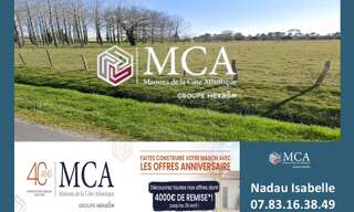 Terrain  1980 m² à vendre à Saint-Savin (33920)