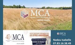 Terrain  1484 m² à vendre à Allas-Bocage (17150)