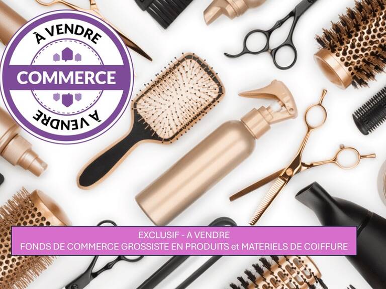 CESSION FONDS DE COMMERCE – GROSSISTE PRODUITS & MATÉRIEL DE COIFFURE — photo 1