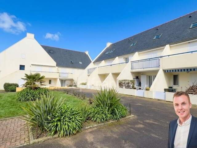 SAINT NIC - vente à 100 m de la plage - appartement T2 bis de 20 m² habitable - Tarasse - Parking privé — photo du bien