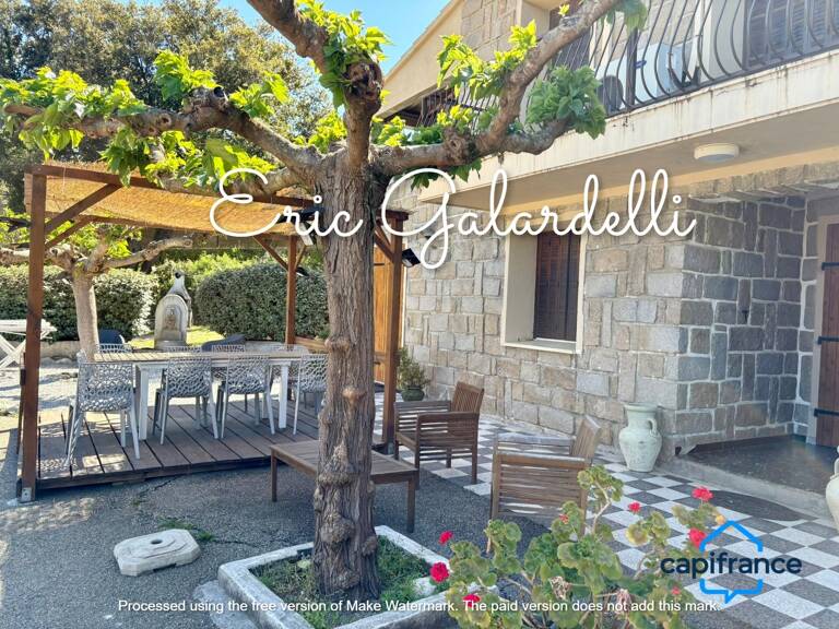 A VENDRE opportunité rare Magnifique Villa de caractère en pierres de taille de 7 pièces sur terrain arboré de 2500m2  au pied de la plage de Portigliolo, à BELVEDERE CAMPOMORO (20) — photo 1