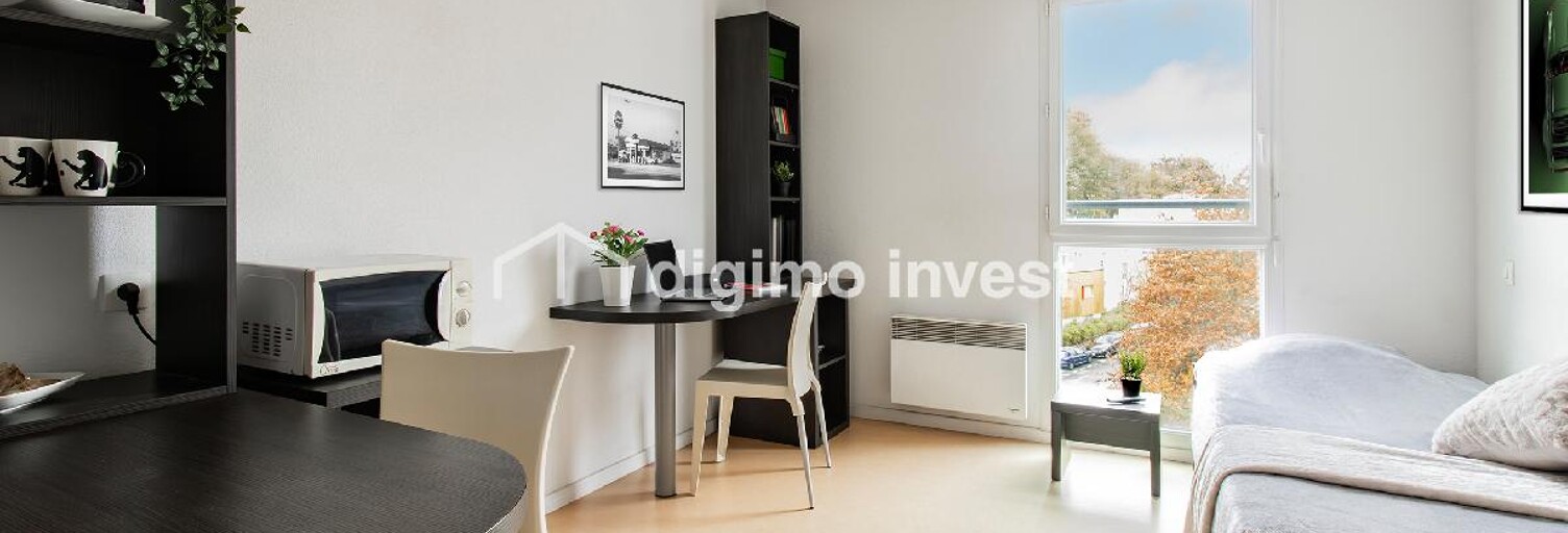 Appartement 1 Pièce 21 m² à vendre à Nantes (44300)