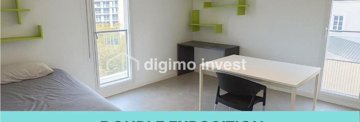 Appartement 1 Pièce 28 m² à vendre à Nantes (44200)