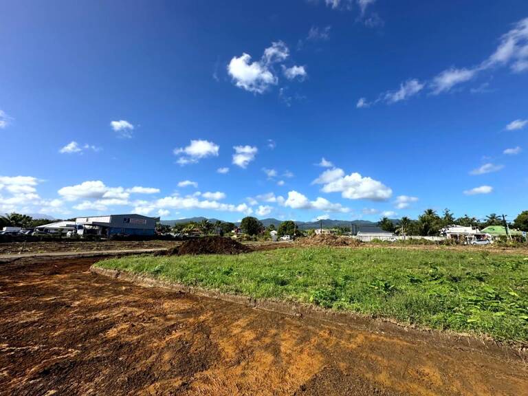 Ste-Rose : Terrains lotissement neuf viabilisés "Les Anceneaux". Vue montagne. Secteur La Boucan. Dès 96 000 € — photo 1