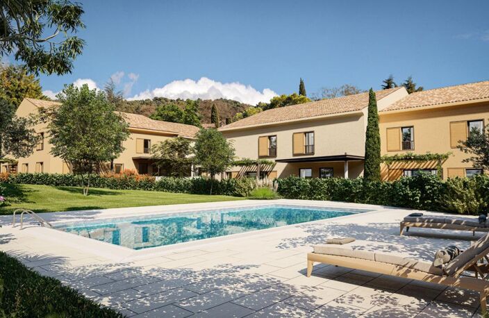 MAISON NEUVE TYPE 4 105 M2 À VENDRE AVEC JARDIN PRIVATIF, TERRASSE, DOUBLE PARKING EN SOUS-SOL ET PISCINE DANS RÉSIDENCE INTIMISTE — photo 2