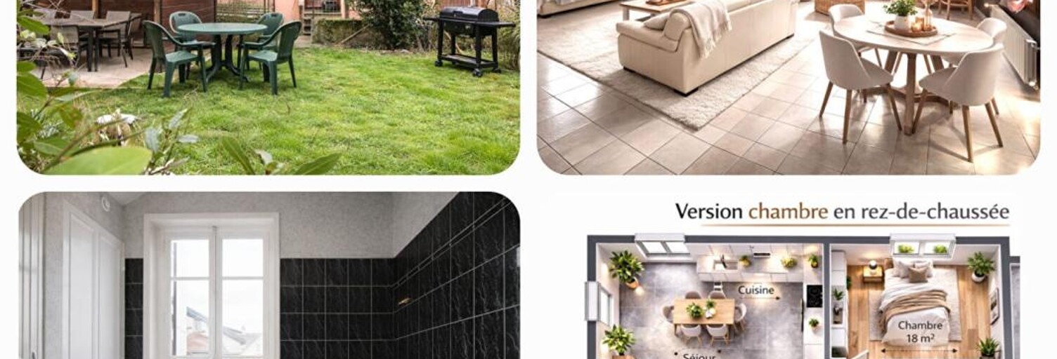 Maison 4 Pièces 97 m² à vendre à Vaulx-en-Velin (69120)