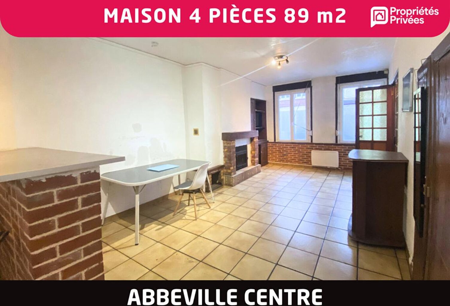 Maison abbevilloise 4 pièces 89 m2 - Abbeville centre — photo 1