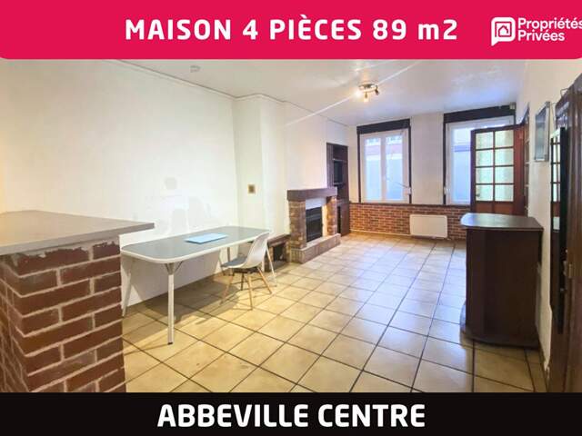 Maison abbevilloise 4 pièces 89 m2 - Abbeville centre — photo du bien