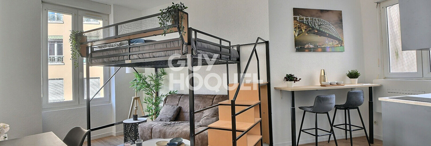 Appartement 1 Pièce 19 m² à vendre à Villeurbanne (69100)