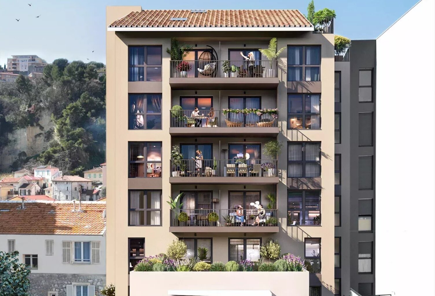 Nice - Saint Sylvestre - Appartement - Terrasse — photo 1