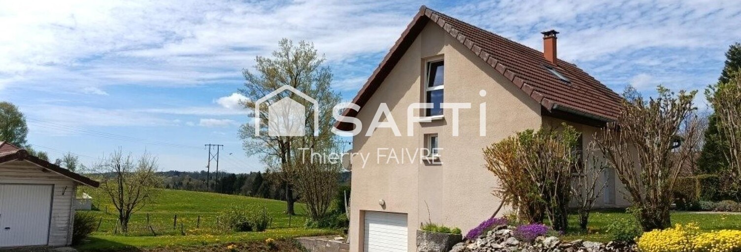 Maison 4 Pièces 89 m² à vendre à Censeau (39250)
