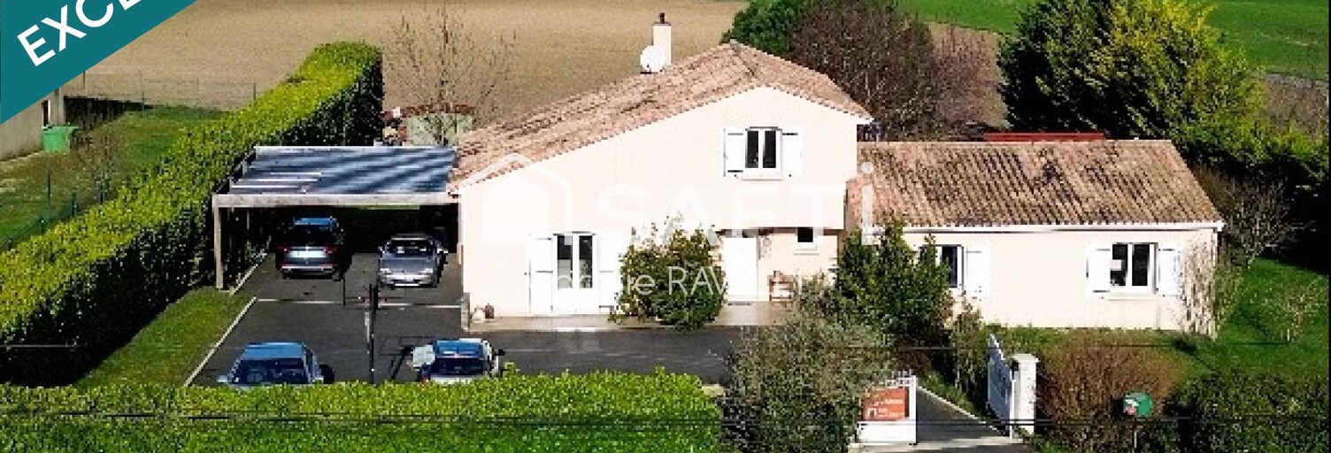 Maison 6 Pièces 163 m² à vendre à Villebois-Lavalette (16320)