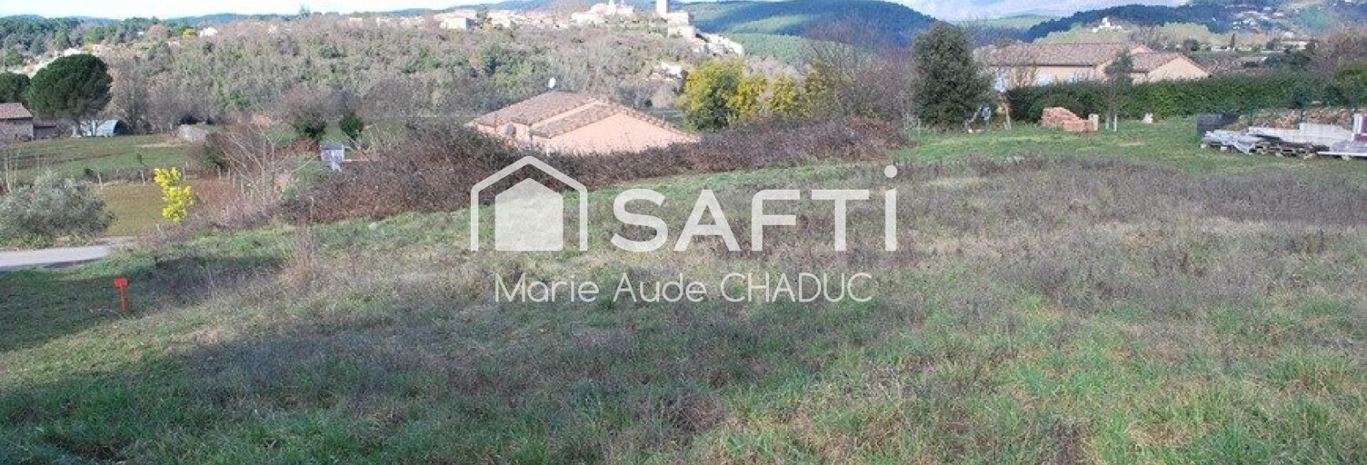 Terrain  817 m² à vendre à Largentière (07110)