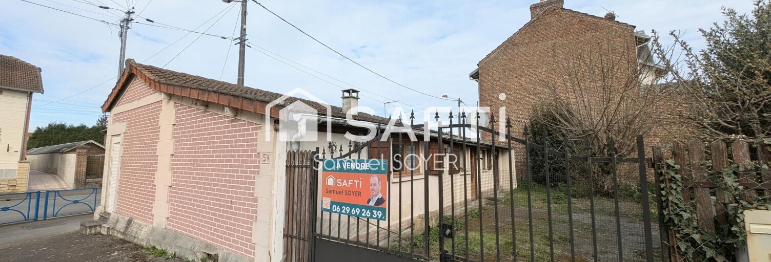 Maison 4 Pièces 71 m² à vendre à Chauny (02300)