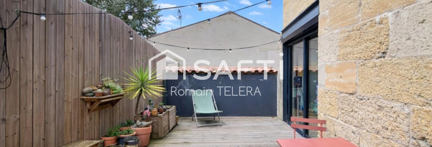 Maison 3 Pièces 57 m² à vendre à Bordeaux (33100)
