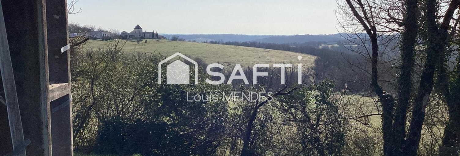 Terrain  2456 m² à vendre à Cahors (46000)