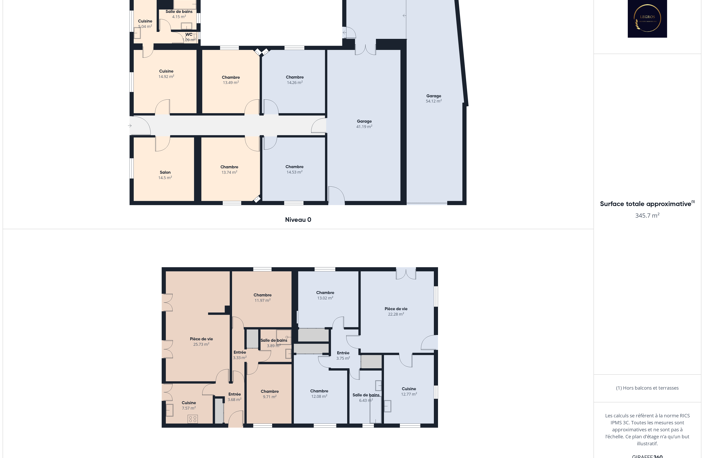 Maison 100 m2 avec 2 garages à Bédarrides. — photo 2