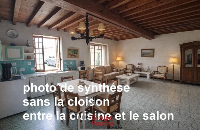 maison de village avec terrain — photo 2