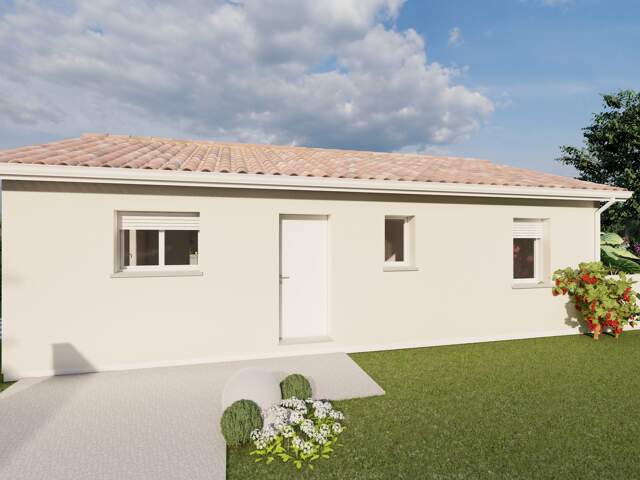 Léguillac de l'auche Maison neuve 2 chambres 155226 €uros — photo du bien
