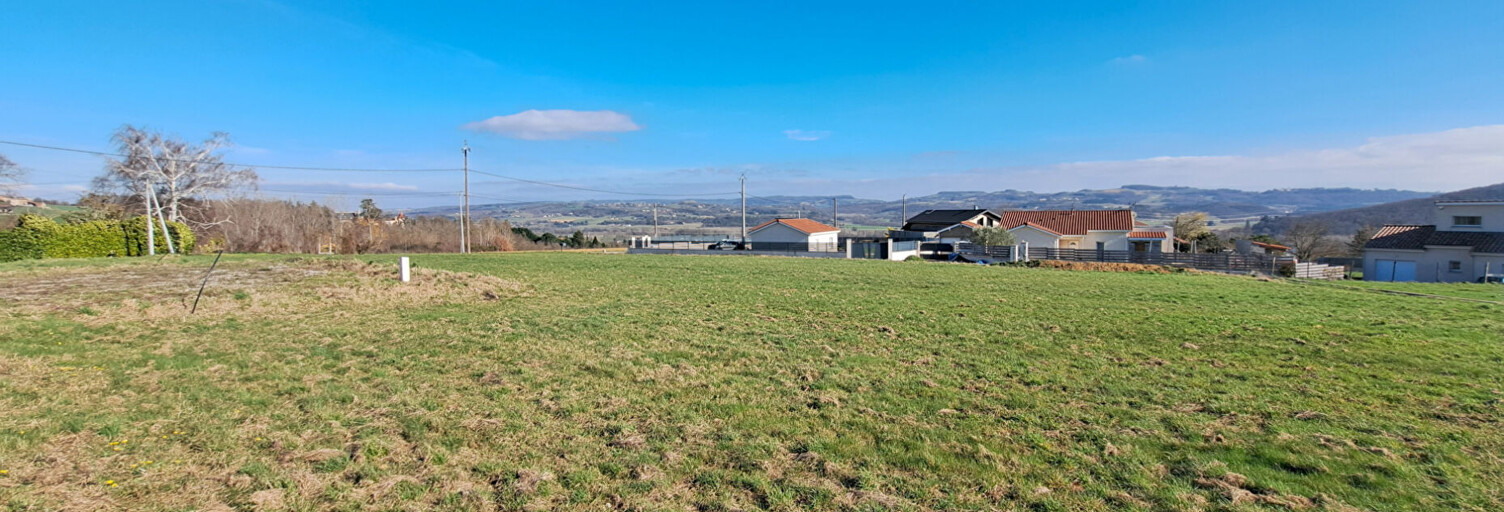 Terrain  1310 m² à vendre à Saint-Jean-de-Galaure (26240)