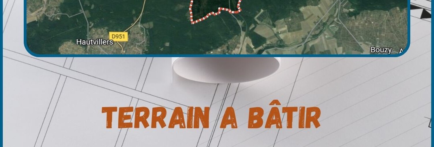Terrain  505 m² à vendre à Germaine (51160)