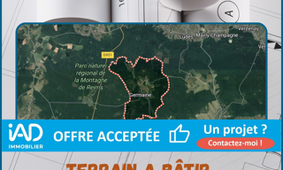Terrain  505 m² à vendre à Germaine (51160)