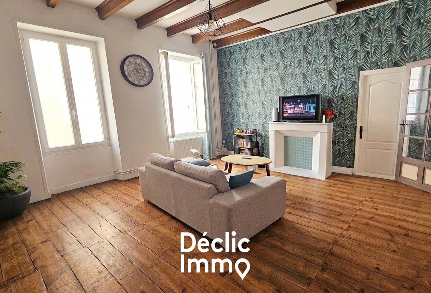 Maison de caractère 176 m²  4/5 chambres  Garage 47 m²  Mauzé-sur-le-Mignon (79210) — photo 1