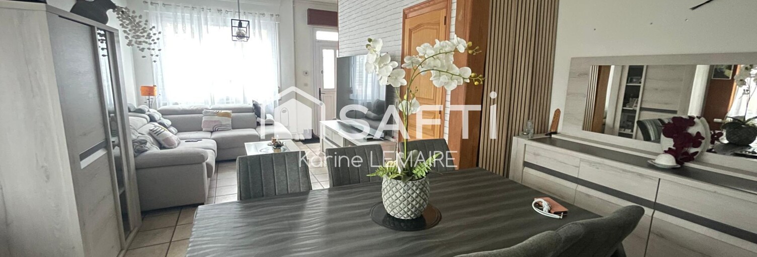 Maison 4 Pièces 88 m² à vendre à Hautmont (59330)