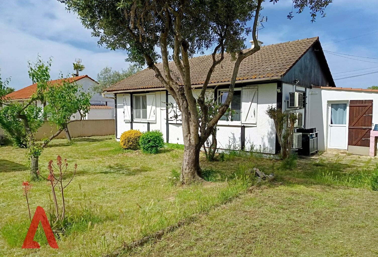 Maison plain pied, 2 chambres, terrain 594 m2 à Bassan ( sud de la France)  — photo 1