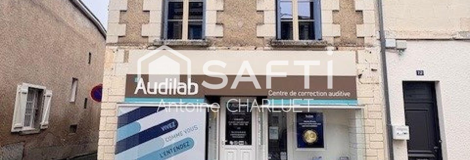 Bureau 5 Pièces 130 m² à vendre à Châtillon-sur-Indre (36700)