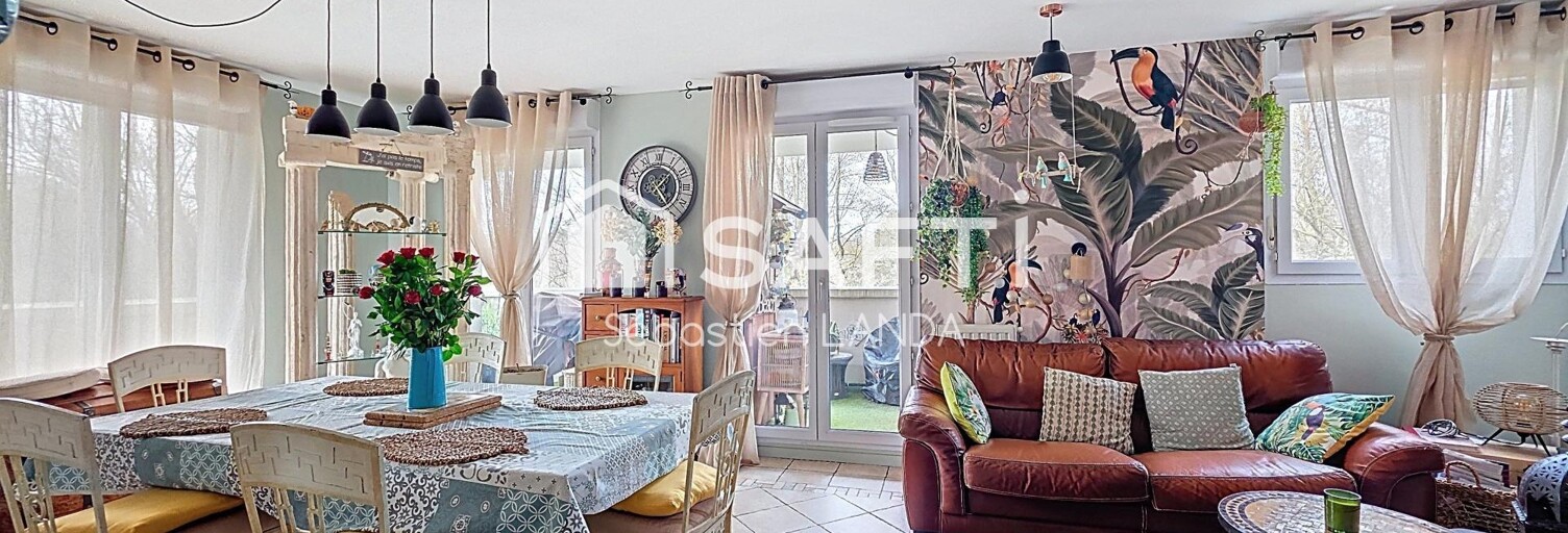 Appartement 4 Pièces 78 m² à vendre à Villeneuve-la-Garenne (92390)