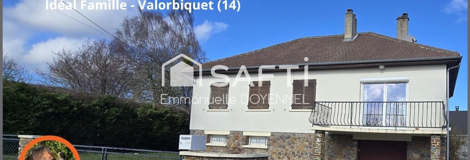 Maison 4 Pièces 87 m² à vendre à Valorbiquet (14290)