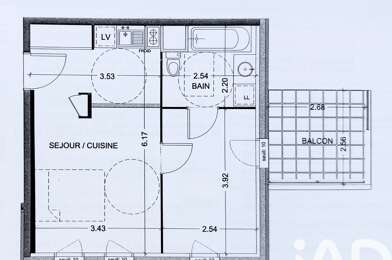 Appartement 2 pièces 170000 €