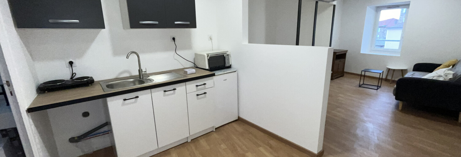 Appartement 1 Pièce 23 m² à louer à Annonay (07100)