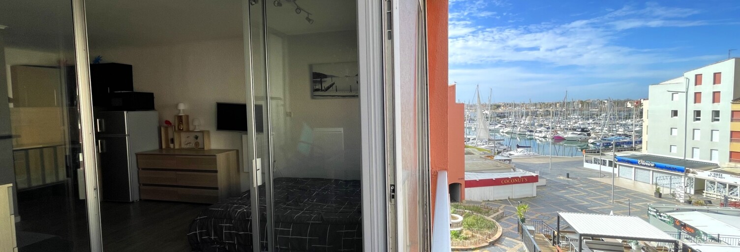 Appartement 1 Pièce 23 m² à vendre à Agde (34300)