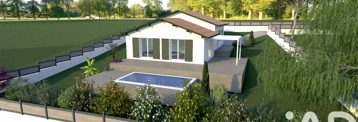 Terrain  814 m² à vendre à Saint-Pierre-d'Irube (64990)