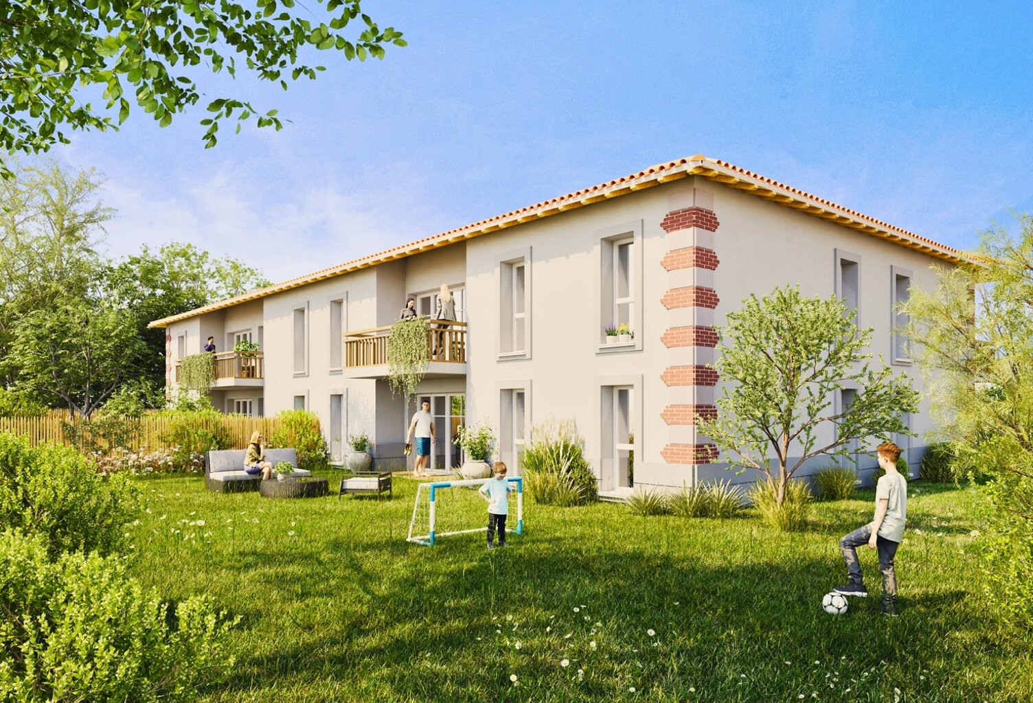 Vente programme neuf T2, T3 40 à 63 m² Parentis-en-Born (40160) — photo 1