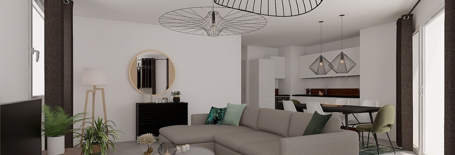 Appartement neuf T1, T2, T3, T4 Pièce 20 à 72 m² à vendre à Agen (47000)