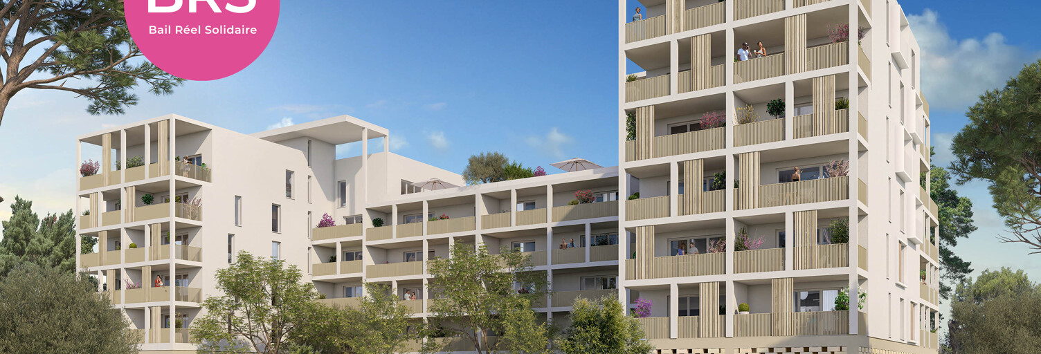 Appartement neuf T3, T4 Pièce 65 à 97 m² à vendre à Montpellier (34000)