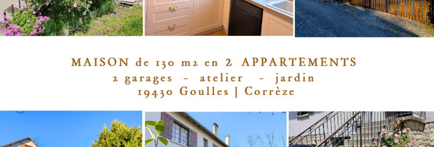 Maison 6 Pièces 130 m² à vendre à Goulles (19430)