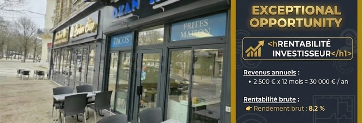 Commerce 3 Pièces 105 m² à vendre à Dijon (21000)