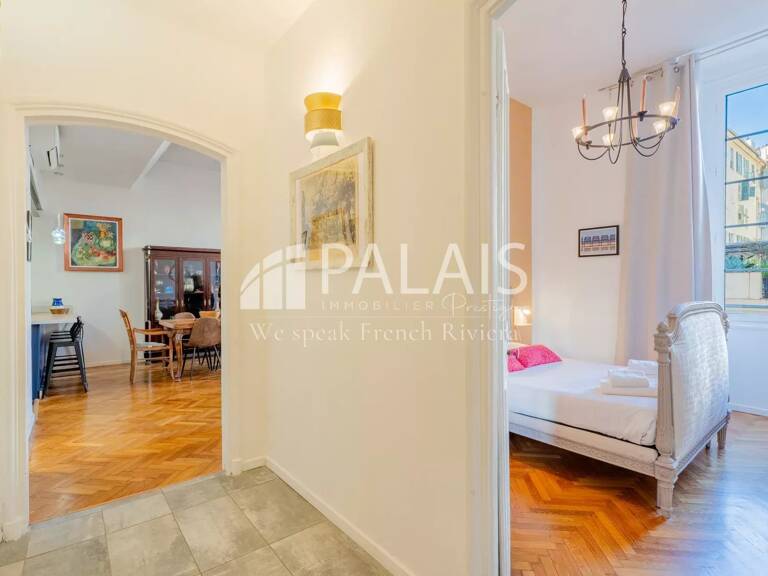 PONCHETTES Vieux Nice, Vaste 3 pièces : Adresse d'exception — photo 1