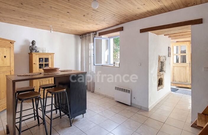 Dpt Drôme (26), à vendre proche de LA TOUCHE maison en pierre P5 mitoyenne, d'environ 110 m² habitables avec cour — photo 4