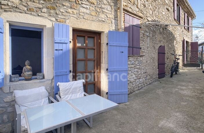 Dpt Drôme (26), à vendre proche de LA TOUCHE maison en pierre P5 mitoyenne, d'environ 110 m² habitables avec cour — photo 5